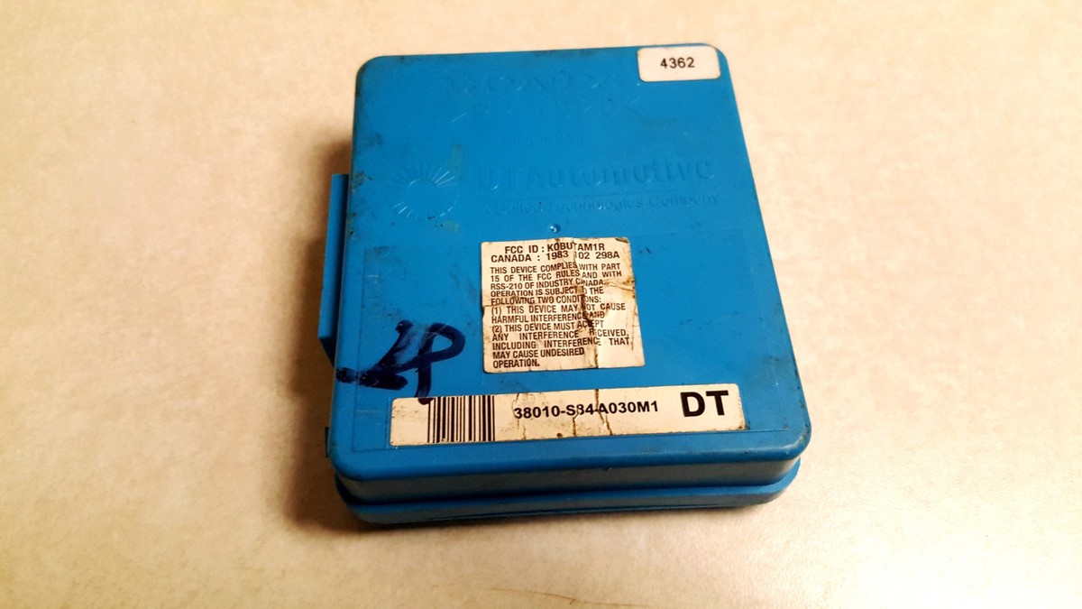 2000-2002 honda accord ex se right multiplex control 38010-s84