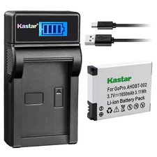 LCD3 Charger & 1 battery for GoPro HERO2 GoPro Original HD HERO (2010 model)