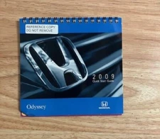 OEM HONDA 2009 ODYSSEY QUICK START GUIDE MANUAL