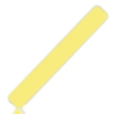 Premium LED Foam Cheer Sticks Yellow for Mardi Gras