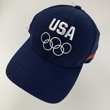 USA Olympics Sochi Ball Cap Hat Adjustable Ba...