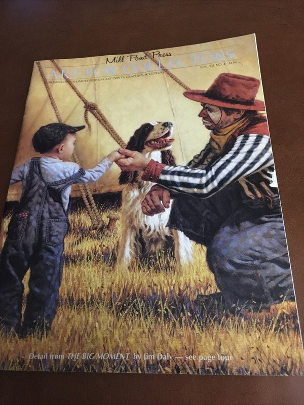 Mill Pond Press Art For Collectors Vol XII #4 1990 Jim Daly