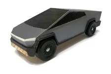 Pinewood Car Derby 3D Printed Body Kit Cyber Truck