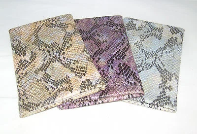 Glasses Case Insert Washable Heavy Duty Slip Case Snake Effect Feather Click