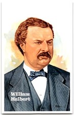 1996 Perez-Steele Hall of Fame Series 13 William Hulbert /10000 #222