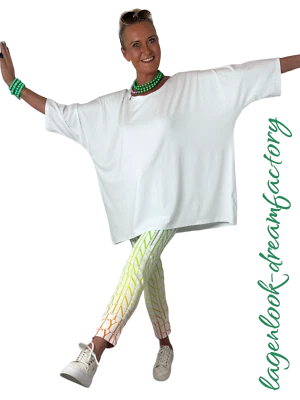 MY OBSESSION MYO-Lagenlook Oversize Big-Kasten-Shirt weiss 2 Größen 44,46,48,50,52,54,56