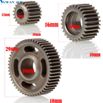 Metal Center Transmission Gear Set For RC 1/10 RGT EX86100 R86027 HSP 94180