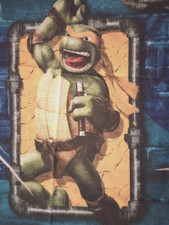 teenage mutant ninja turtles fun fabric yellow 16 x 7 inch 1pc