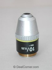 Nikon 10x microscope objective, NIB