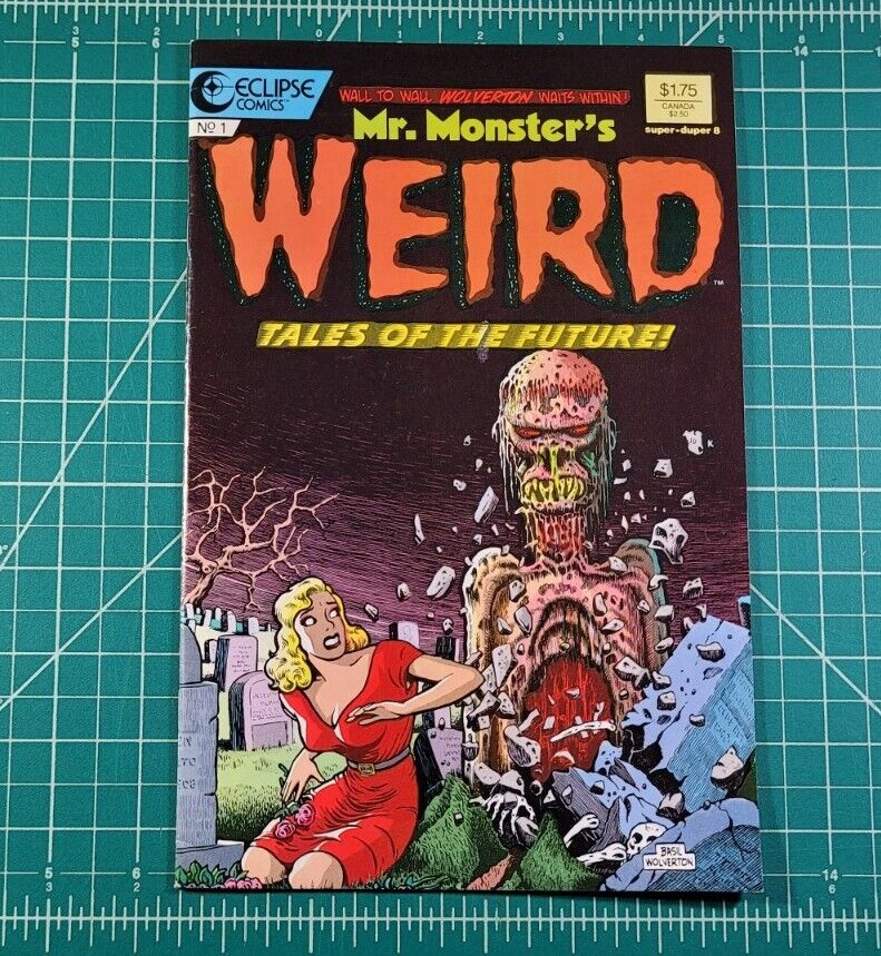 Mr. Monster's Weird Tales Of The Future #1 (1987) Eclipse Horror Comic FN/VF
