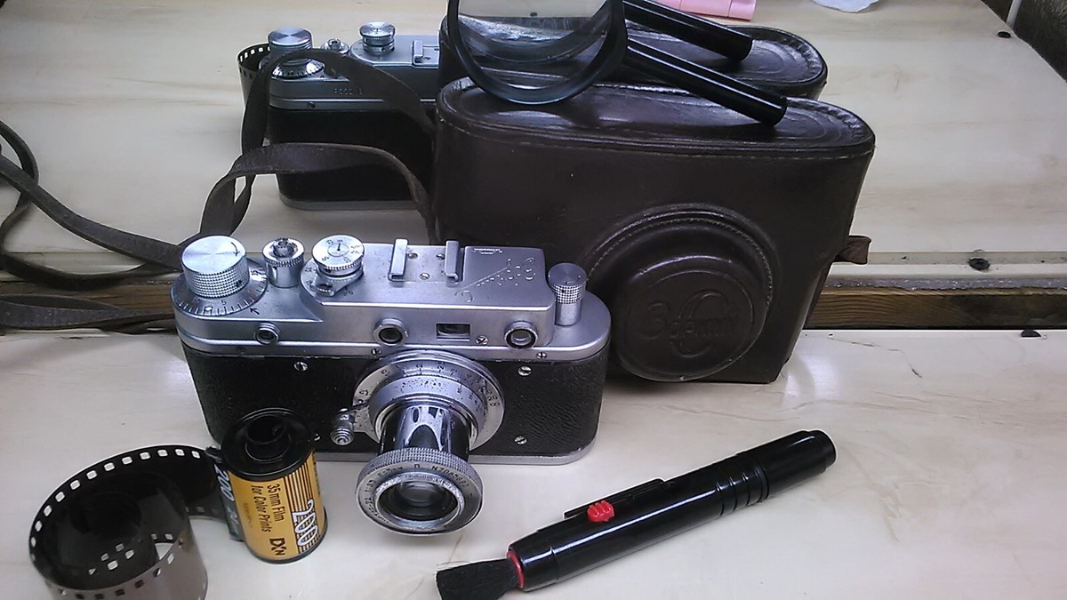 Zorki C フィルムカメラ Industar-22レンズ USSR Vintage Zorki C