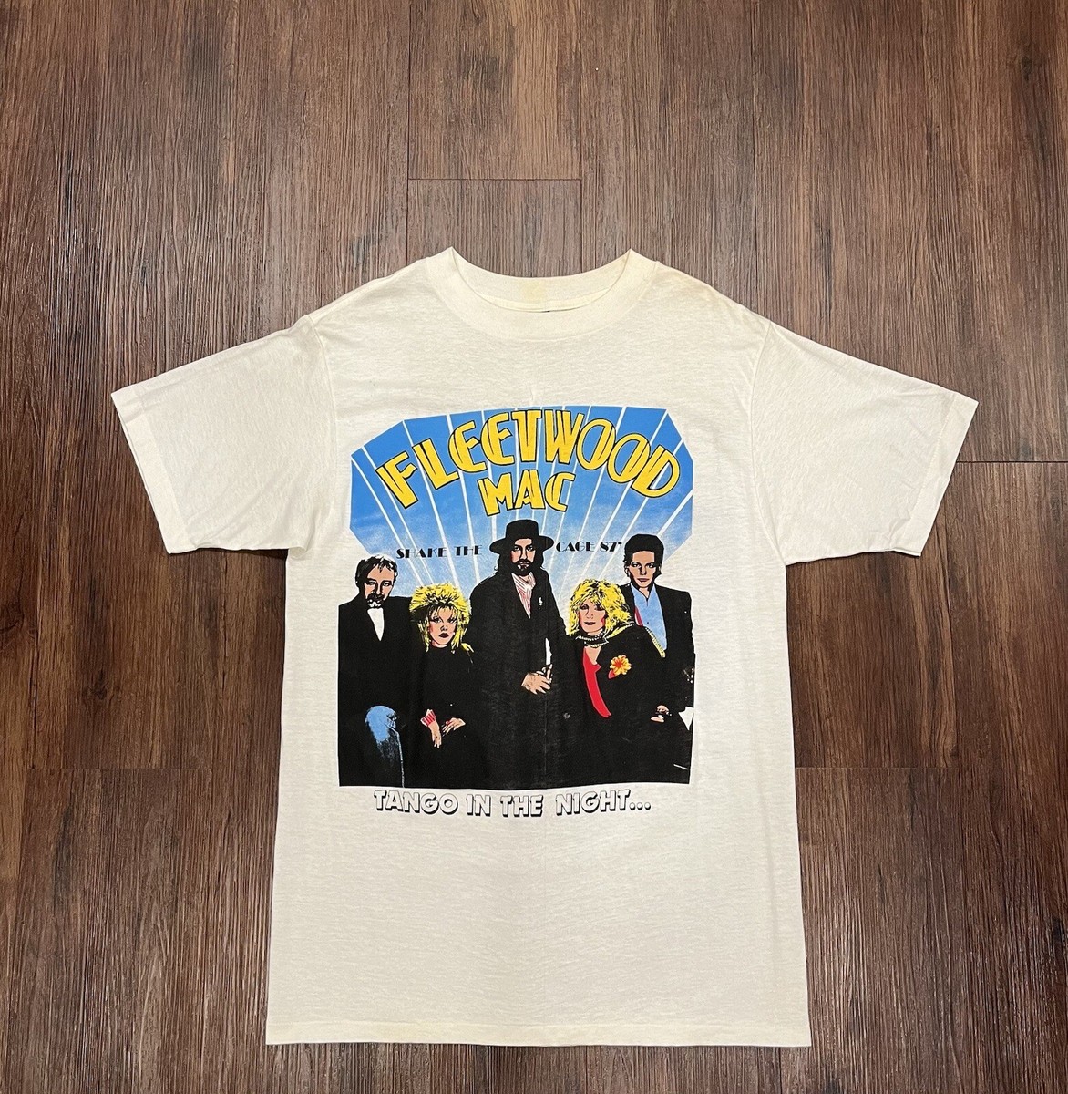Vintage Fleetwood Mac Tango In The Night 1987 Tour Double Sided