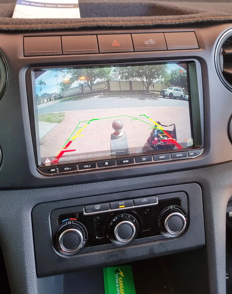 9" kabellos Android Apple Carplay Autoradio Für VW Amarok 2010-2016 GPS SWC WIFI - Bild 1 von 4