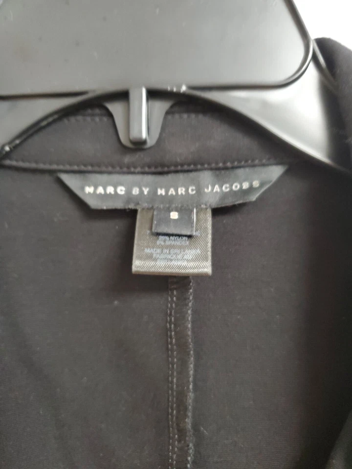 Blazer negro Marc By Marc Jacobs mezcla rayón talla S excelente Foto 2 de 4