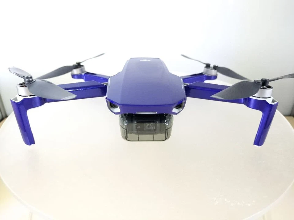 Dji Mini 2 Wrapgrade Stratosphere Blue Skin 3 Batteries Included Drone Decal - Image 2 of 4