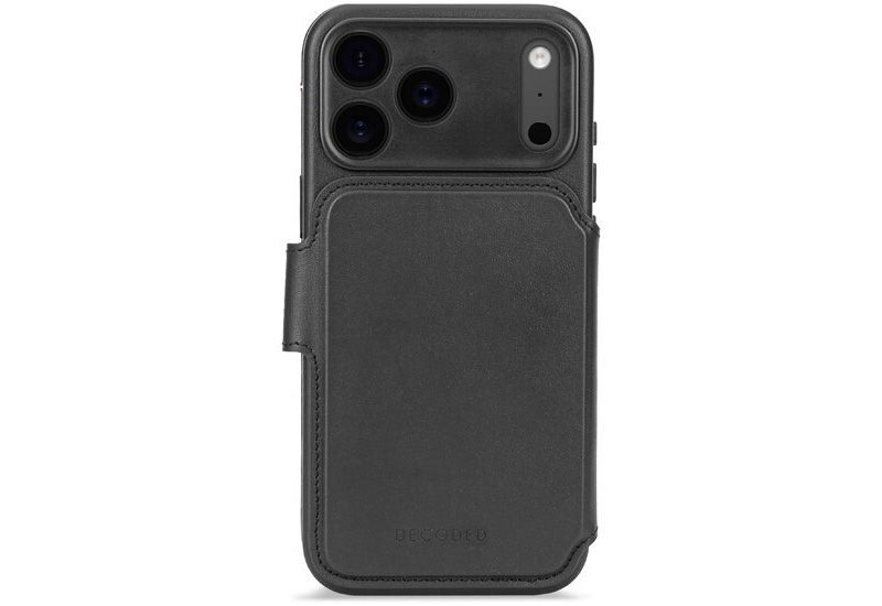 Étui folio iPhone 17 Pro Decoded avec protection 360 et porte-cartes MagSafe