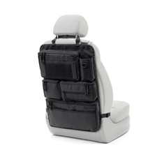 All in One Car Seat Back Organizer Fit Most Cars SUV Trucks Jeeps Black