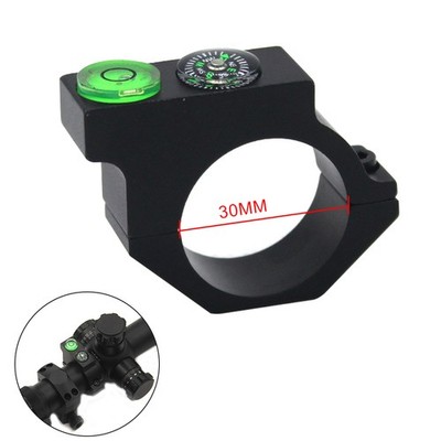 Riflescope Spirit Bubble Metal Anti Cant Level Mount 30mm Ring for Laser Sight