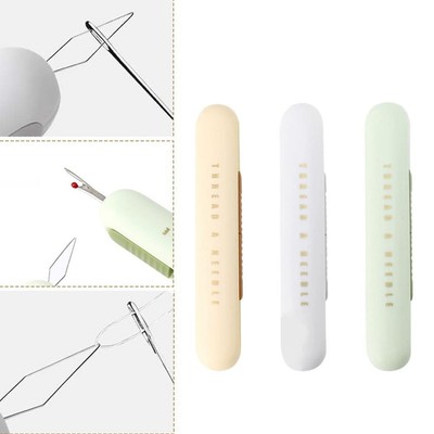 Portable 2 in 1 Needle Threader and Seam Ripper Sewing Needle Threading Tool .