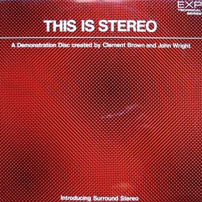 Clement Brown and John Wright - This Is Stereo (VINYL)