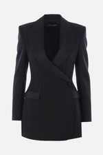 DOLCE & GABBANA Black Gabardine Tuxedo Jacket New & Authentic