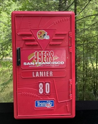 Vintage Team NFL 25'' Locker San Francisco 49ers 1994 Suncast Corp Jerry Rice #80