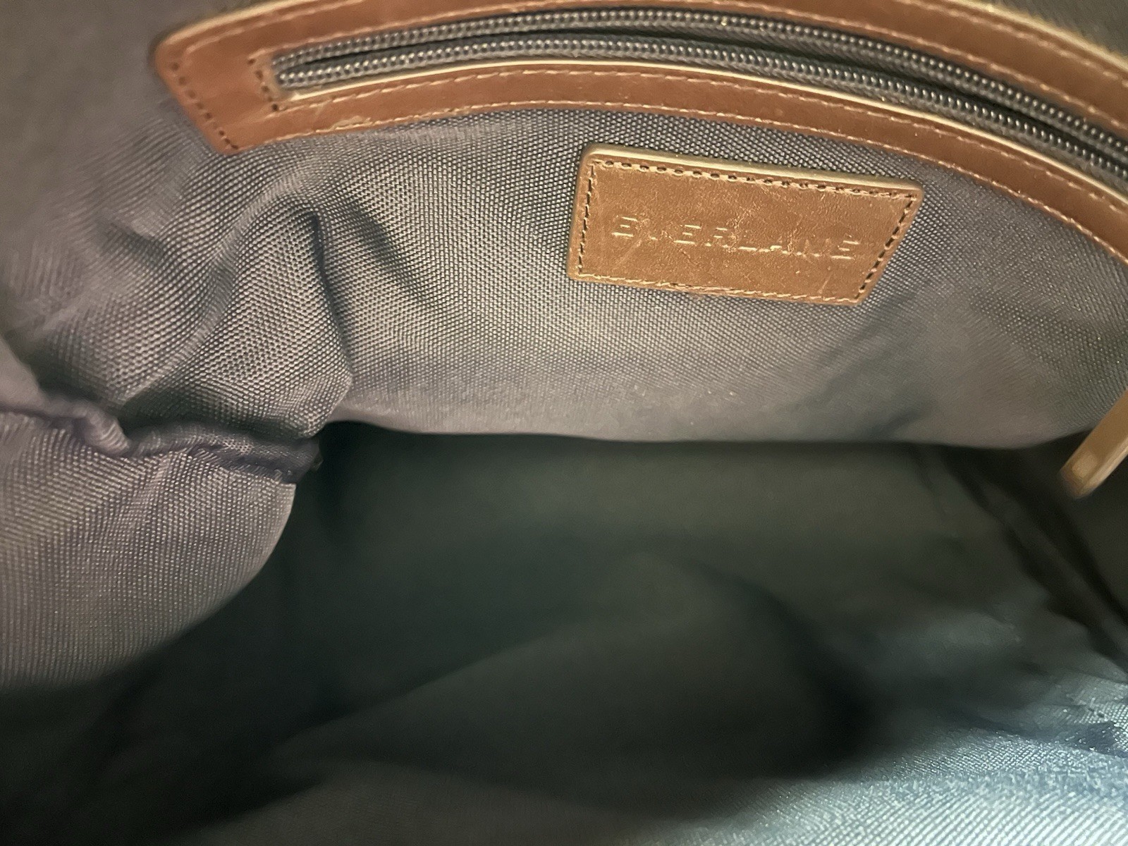 Everlane The Modern Snap Backpack - Reverse Denim… - image 11