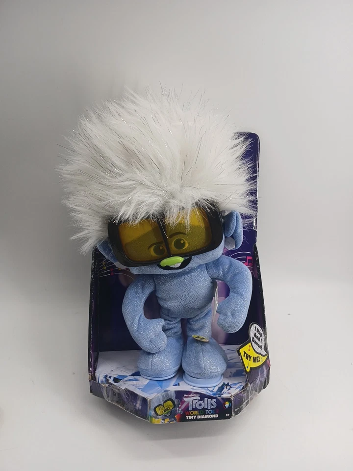 Trolls World Tour Tiny Diamond Dancer  Rap & Rock Music (New/ Damaged)*** - Image 3 of 4