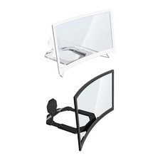 12/14/16/18inch Curved Screen Magnifier For Smartphones Clear Visuals Portable