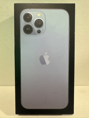 ORIGINAL Apple iPhone 13 PRO MAX 128g Sierra Blue EMPTY BOX And Lightning Usb - 第 1/3 張圖片