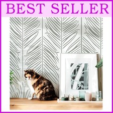Palm Leaves Wall Stencils - 2 Pack, Large Modern Pattern