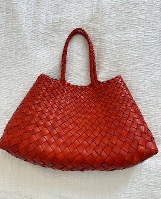 Dragon Diffusion Santa Croce Small Tote Bag Orange.  Brand-New!