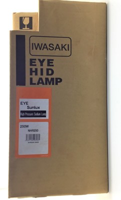 Iwasaki EYE NHR250 Sunlux High Pressure Sodium HID Lamp E40Z 250W