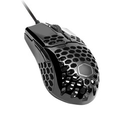 MM710 Glossy Black Gaming Mouse Honeycomb She...