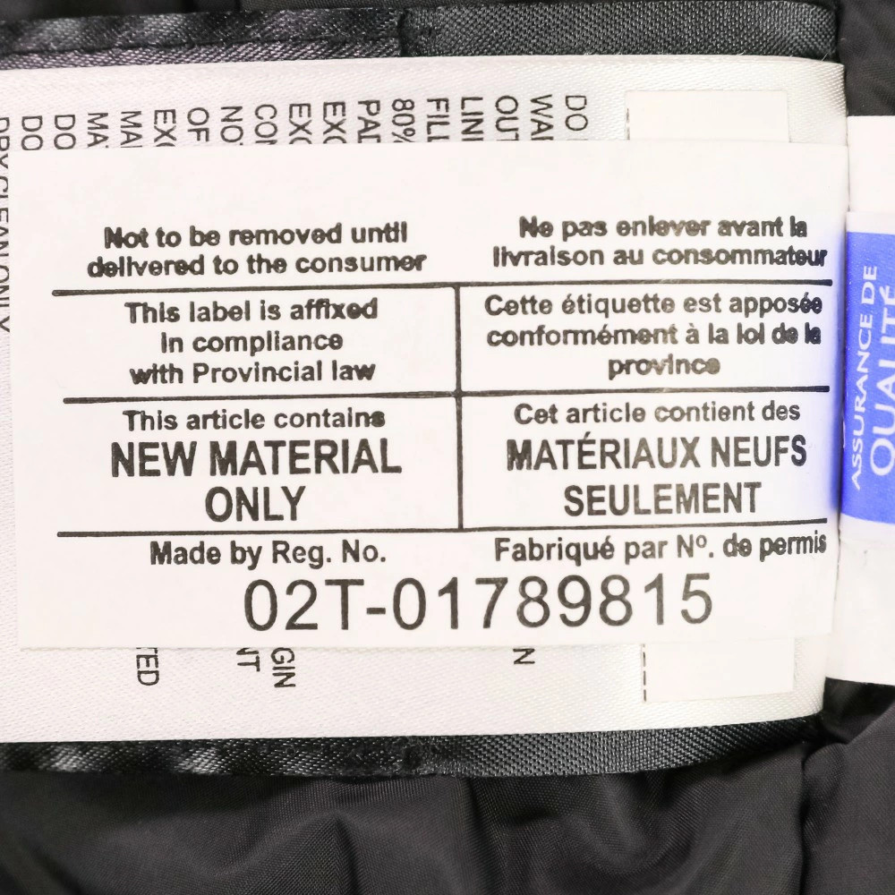 CANADA GOOSE RIDEAU hooded down coat 3800L Size S/P Black Women's clothing thumbnail 10
