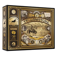 theory11 Yellowstone Jigsaw Puzzle - 1,000 Piece Jigsaw Puzzle - Officially L...