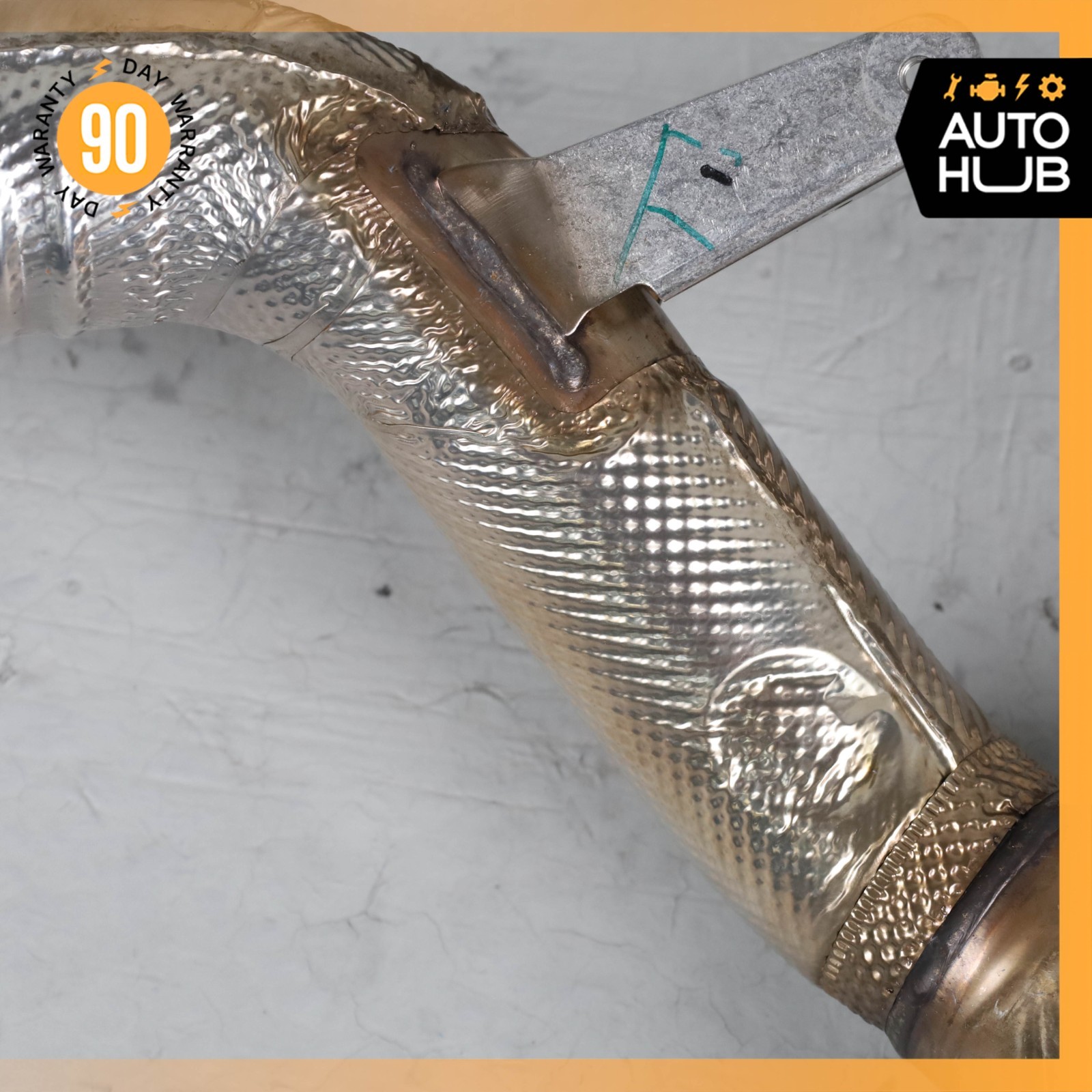 13-18 Bentley Continental GTC GT 4.0L V8 Exhaust Downpipe Set 3W0131705E OEM 11k