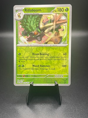 Rillaboom [Reverse Holo] 016/167 Reverse Holo Pokemon Twilight Masquerade TWM
