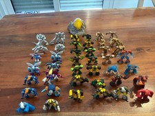 Lotto Collezione Gormiti 42 Firguren Oro e Argento Giochi Preziosi