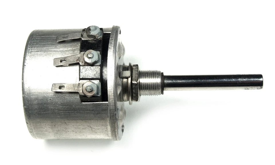 220 Ohm 5W WIRE WOUND Potentiometer 220R RFT TGL 44x38 -- Vintage (1 pcs) - Image 3 of 4