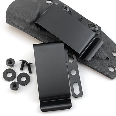 For KYDEX Belt Clip Stainless Steel Knife Sheath/Holster Waist Clip Knife Clip