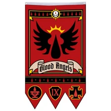 Blood Angels Legion IX Flag banner 30x50inch Home Garden Party Decoration