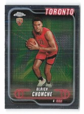2024-25 Topps Chrome #191 Ulrich Chomche Rookie Toronto Raptors RC