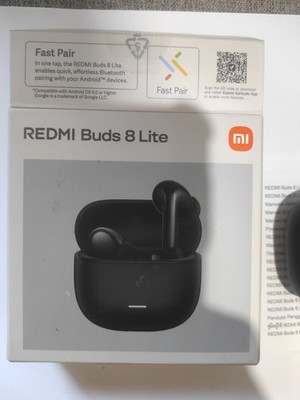 XIAOMI REDMI Buds 8 lite - True Wireless Bluetooth Kopfhörer Schwarz
