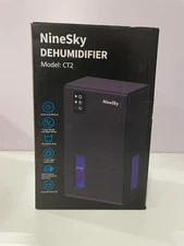 NINESKY DEHUMIDIFIER FOR HOME 95 OZ WATER TANK 800 SQ.FT - ALL BLACK