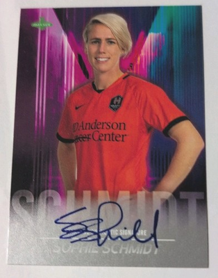 #ad 2021 Parkside NWSL Signature Series Autographs Sophie Schmidt #SS SS Blue Ink $6.70
