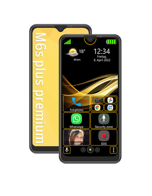 Bea-fon M6s Plus Schwarz 6,26'' 32 GB/3 GB RAM USB-C