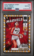 PSA 10 ANGEL REESE #20 NET MARVELS CHICAGO SKY 2025 PANINI DONRUSS WNBA