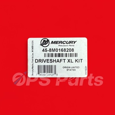Mercury V6/V8 Driveshaft Kit, XL - Part# 8M0168208 - NEW OEM | eBay