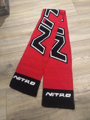 Nitro Boats Red Black White Scarf 53  Long X 6.75  Wide